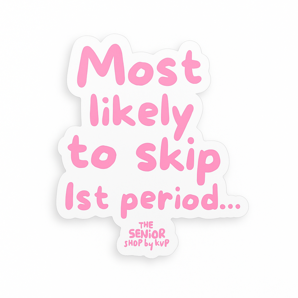 Senior Superlative Sticker